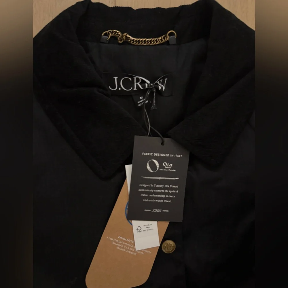 J. Crew Cropped Barn Jacket™ in ripstop cotton - Picture 5 of 5